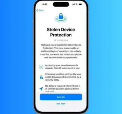 宜阳苹果授权维修店分享被盗设备保护功能开启方法