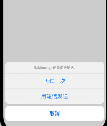 宜阳apple维修iPhone上无法正常发送iMessage信息