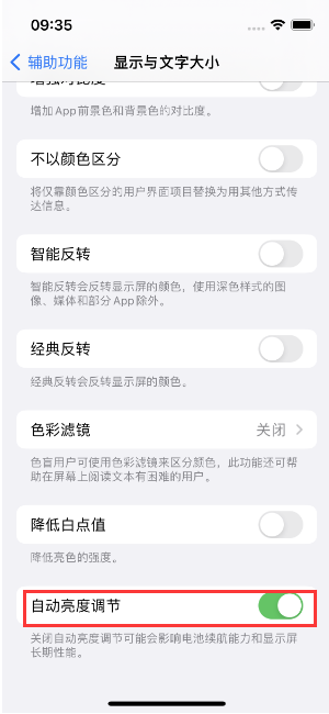 宜阳苹果15维修店分享iPhone 15 Pro系列屏幕亮度 