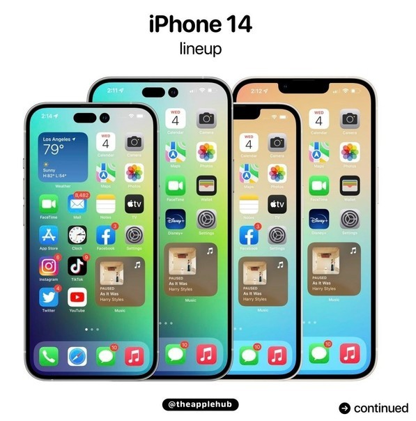 宜阳苹果14维修分享iPhone 14全家福 