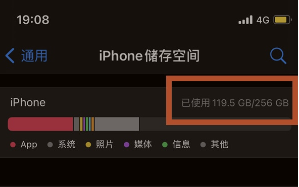 宜阳苹果13维修分享iPhone13如何查看剩余内存 