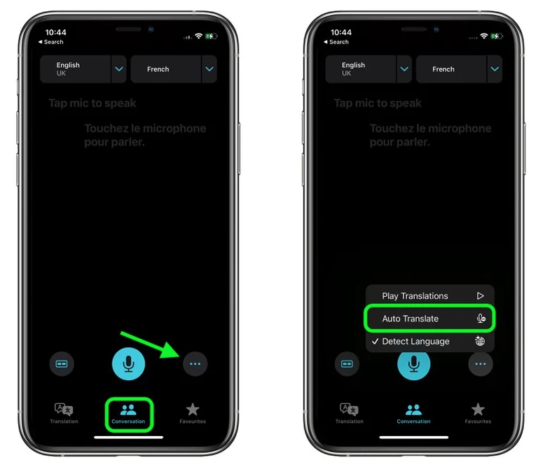 宜阳苹果手机维修分享iOS 15 “翻译” App 新改进 