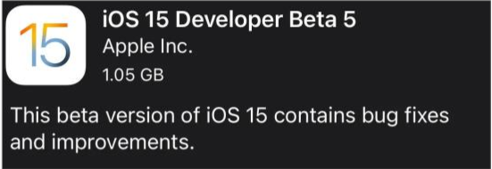 宜阳苹果手机维修分享如何升级到iOS15.0 beta5 