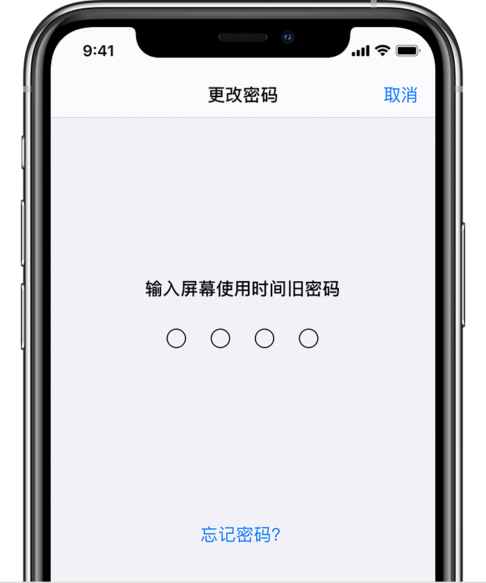 宜阳苹果手机维修分享iOS 14 忘记屏幕使用时间密码怎么办 